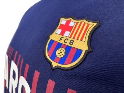 A Barça címeres, 2021-22-es gyerek pólója, kék - 6 éves