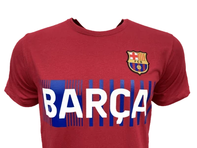 A Barça címeres, 2021-22-es pólója, Gránátvörös - XL