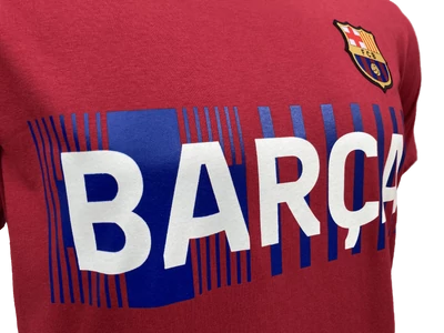 A Barça címeres, 2021-22-es pólója, Gránátvörös - XL