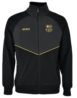 Prémium fekete-arany Barcelona kardigán - 2XL