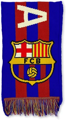 A Barcelona klasszikus szurkolói sálja - egyoldalas, standard