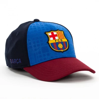 Gránátvörös és kék Barcelona baseball sapka