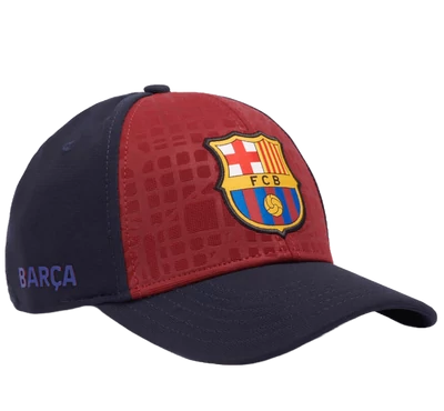 A Barcelona gránátvörös-kék gyerek sapkája