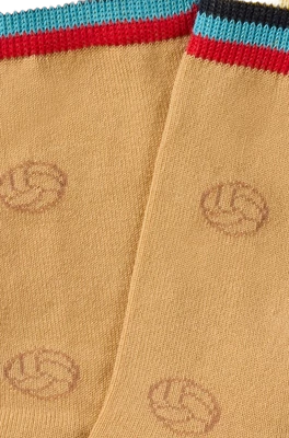 Barcelona 30 - aranyszínű Barçás zokni