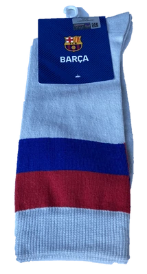 A Barcelona címeres gyerek zoknija