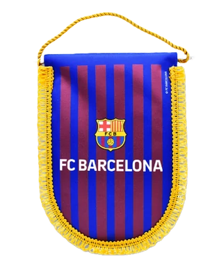 Barçás asztali szurkolói zászló - nagy