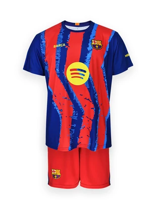 FC Barcelona 2025-26 gyerek 4. számú mez szerelés, replika - LAMINE YAMAL 10