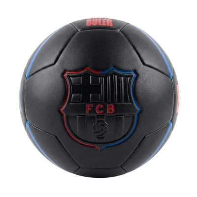 A Barca fekete dombornyomott mini labdája