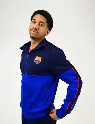 FC Barcelona sötétkék edződzseki
