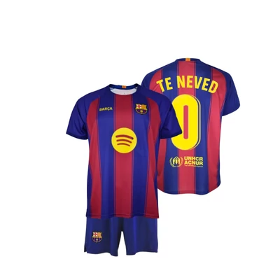 FC Barcelona 25-26 prémium gyerek hazai szurkolói mez szerelés - Feliratozható