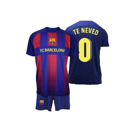 FC Barcelona 25-26 gyerek hazai szurkolói mez szerelés, replika - Feliratozható