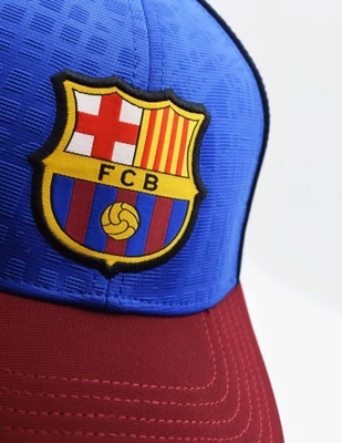 Gránátvörös és kék gyerek Barcelona baseball sapka