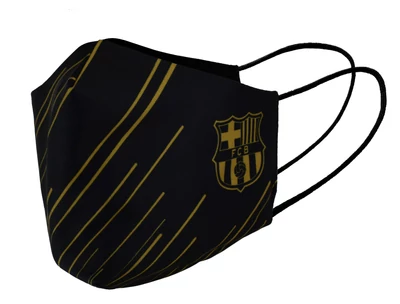 A Barça fekete idegenbeli maszkja