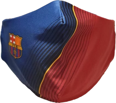 A Barça gránátvörös-kék hazai maszkja