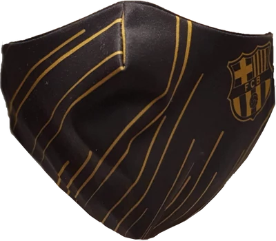 A Barça fekete idegenbeli maszkja