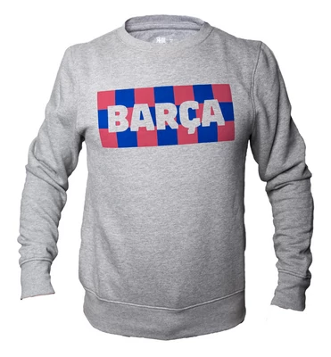 A női és férfi kockás Barçás pulóvered - páros ajánlat - 2XL