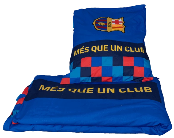 Az exkluzív Barçás ágynemű szetted (Kinyitott, de nem használt csomag)