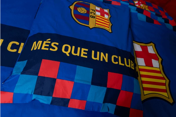 Az exkluzív Barçás ágynemű szetted (Kinyitott, de nem használt csomag)