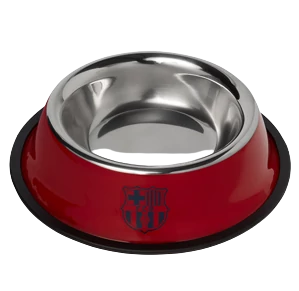 FC Barcelona háziállat etetőtál - gránátvörös