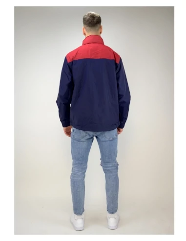 A prémium gránátvörös-kék Barçás széldzseki - M