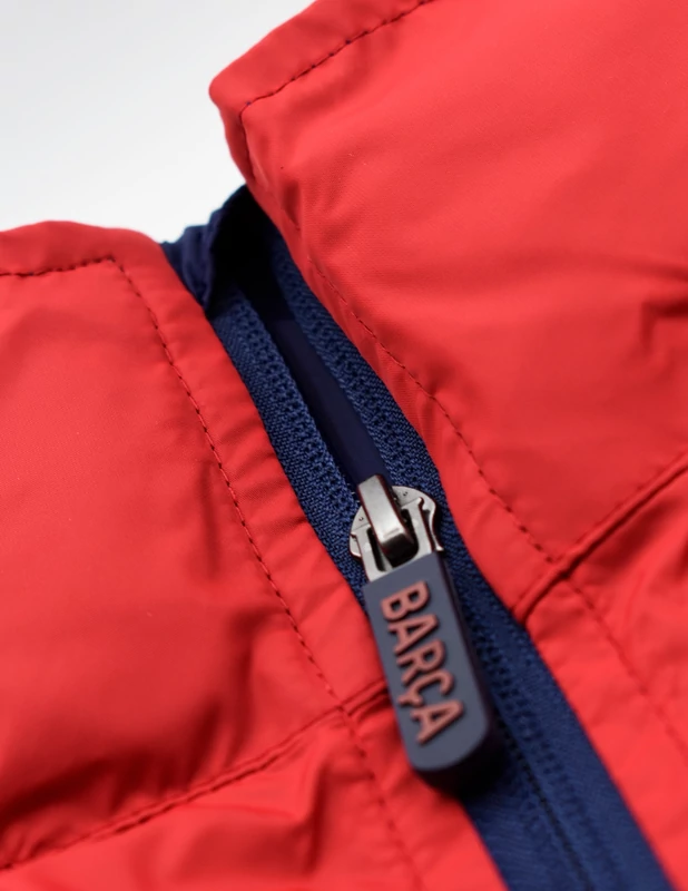 A prémium gránátvörös-kék Barçás széldzseki - M