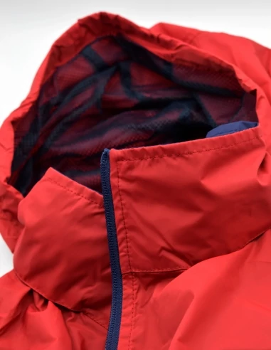 A prémium gránátvörös-kék Barçás széldzseki - M