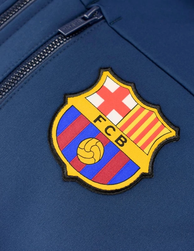 A Barcelona kék softshell kabátja - L