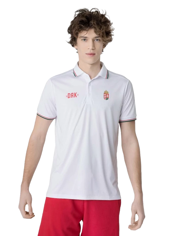 Elegáns magyar válogatott galléros póló - L