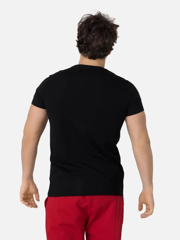 Lehengerlő magyar válogatott szurkolói póló - fekete - 3XL