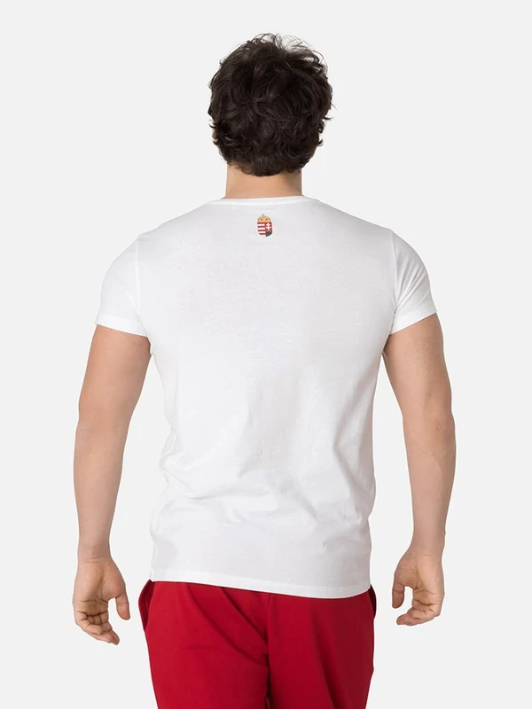 Magyarország hivatalos válogatott póló - fehér - M