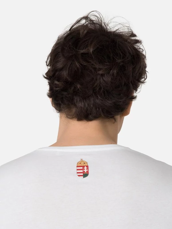 Magyarország hivatalos válogatott póló - fehér - M