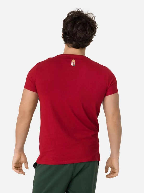 Magyarország hivatalos válogatott póló - piros - S