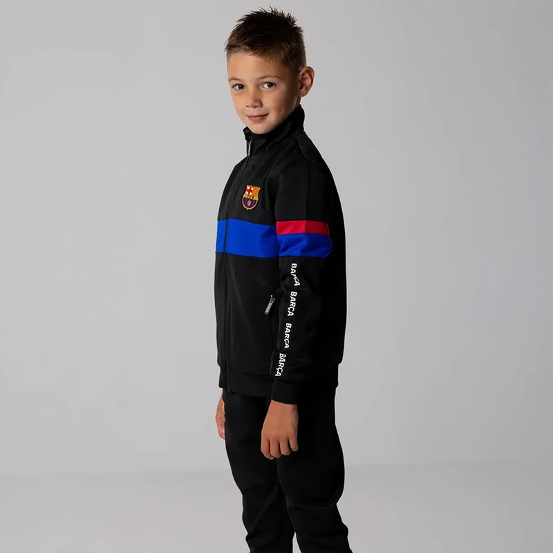A Barcelona fekete gyerek melegítő szettje - 14 éves - 164 cm