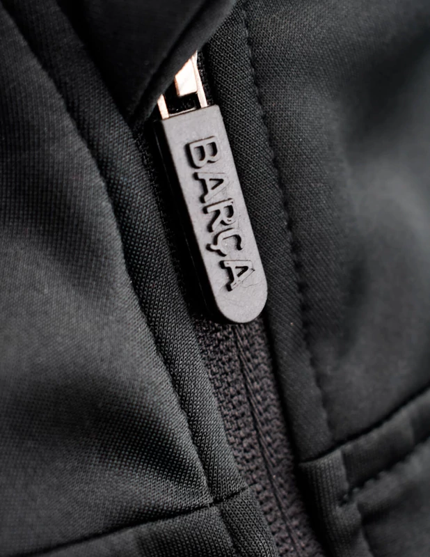 FC Barcelona letisztult fekete melegítő szettje - S