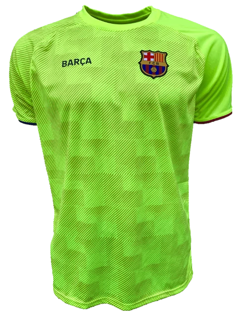 A Barça fergeteges, neon sárga edzőmeze - L