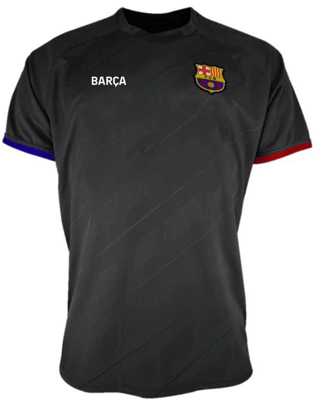 A Barça fergeteges, fekete edzőmeze - 2XL