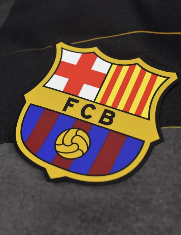 A Barça 2024-2025-ös edzőmeze - fekete - S