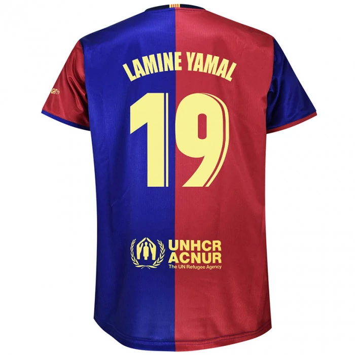 FC Barcelona 24-25 prémium hazai szurkolói mez, replika - Lamine Yamal 19 - XL
