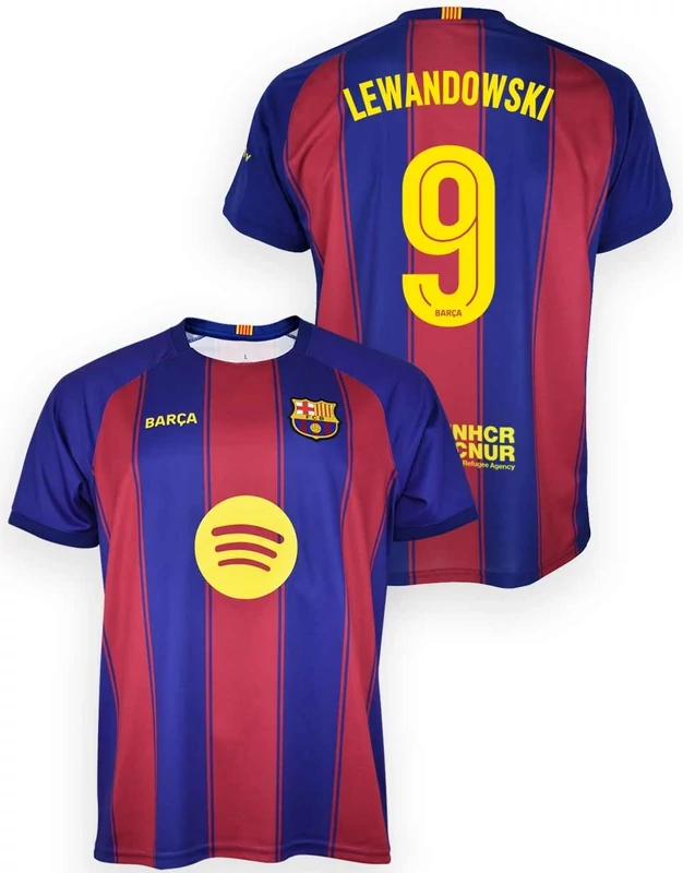 FC Barcelona 25-26 prémium gyerek szurkolói mez - Lewandowski 9 - 6 éves