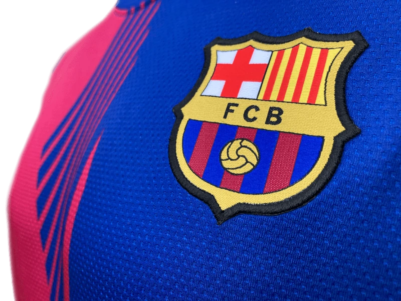 FC Barcelona címeres edzőmez - 2XL