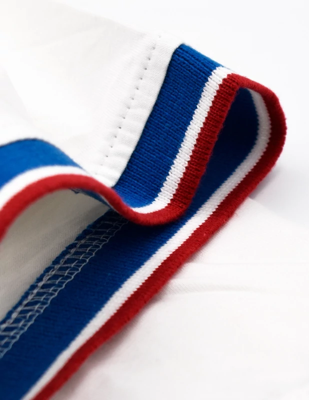 Elegáns, minimalista Barçás póló - fehér - 2XL