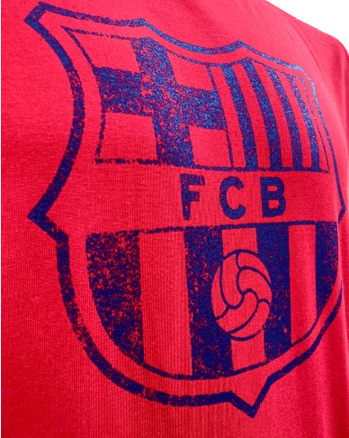 A Barça koptatott címeres pólója - M