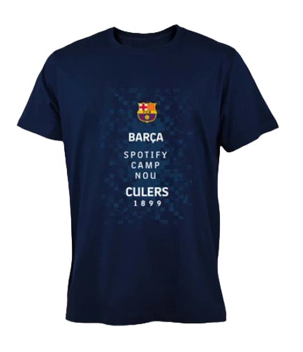 Fergeteges, tengerkék Barcelona póló - XL
