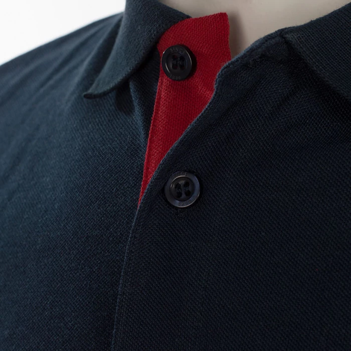 A Barça trikolor galléros pólója - S