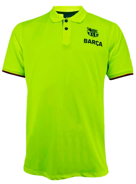 Fergeteges, sportos Barçás galléros póló - S