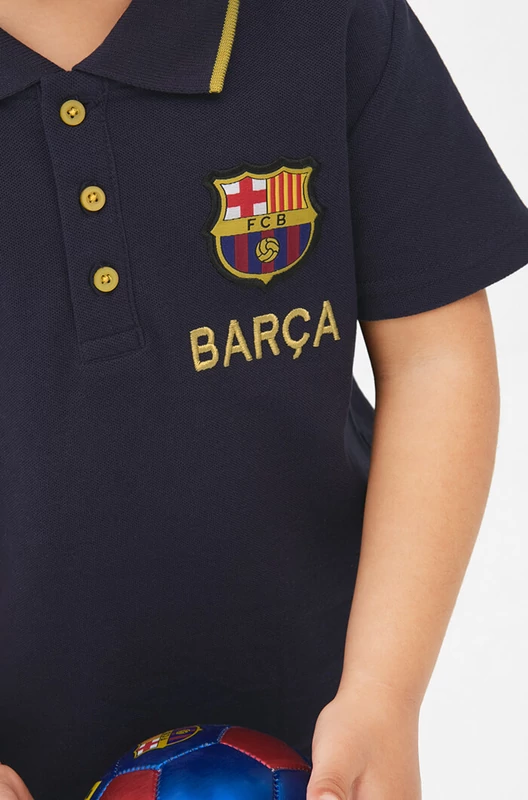 Az elegáns, gyerek Barcelona galléros póló - 12 éves