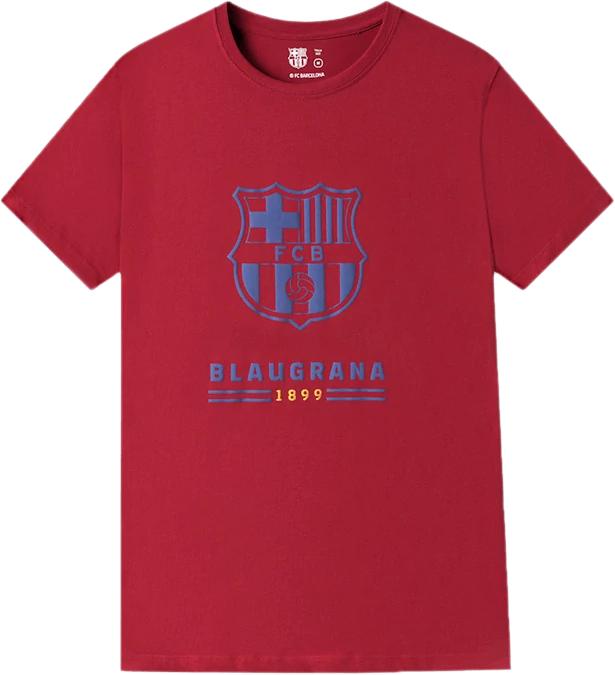 A Barça címeres, blaugrana pólója - L