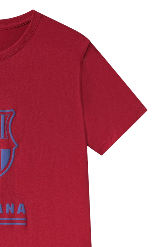 A Barça címeres, blaugrana pólója - L