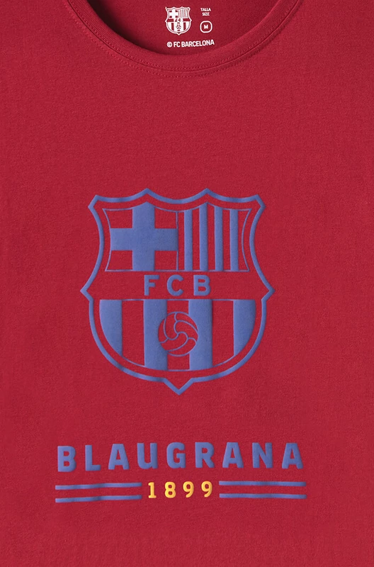 A Barça címeres, blaugrana pólója - L