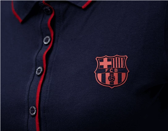 A Barcelona elegáns, női galléros pólója - XL